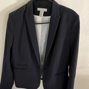 H&M Navy Blue Blazer size 12